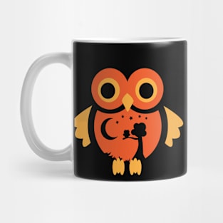 Cute Halloween Owl Mug